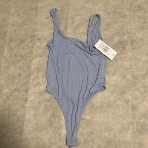 Baby blue bodysuit